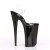 Pleaser Sandalia de Tacón BEYOND-008 Negro Transparente EU-39 / US-9