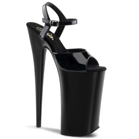Pleaser Sandalia de Tacón BEYOND-009 Negro EU-39 / US-9