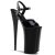 Pleaser Sandalia de Tacón BEYOND-009 Negro EU-39 / US-9