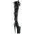 Pleaser Bota Alta BEYOND-3028 Negro EU-39 / US-9