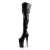 Pleaser Bota Alta BEYOND-3028 Negro EU-39 / US-9