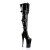 Pleaser Bota Alta BEYOND-3028 Negro EU-39 / US-9