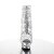 Pleaser Botín BLONDIE-R-1008 Plata Multi Metalizado EU-35 / US-5