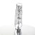 Pleaser Botín BLONDIE-R-1008 Plata Multi Metalizado EU-35 / US-5