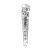 Pleaser Bota Alta BLONDIE-R-3011 Plata Multi Metalizado EU-39 / US-9