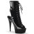 Pleaser Botín DELIGHT-1016 Negro Charol EU-42 / US-12