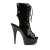 Pleaser Botín DELIGHT-1016 Negro Charol EU-35 / US-5