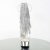 Pleaser Botín DELIGHT-1017RSF Plata Transparente Metalizado EU-41 / US-11