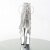 Pleaser Botín DELIGHT-1017RSF Plata Transparente Metalizado EU-41 / US-11