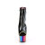 Pleaser ADORE-1018RC-02 Botines de Plataforma de Charol Cromado Negro Multicolor