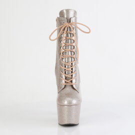 Pleaser ADORE-1020GP Botines de Plataforma de Charol con...