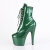 Pleaser ADORE-1020GP Botines de Plataforma de Charol con purpurina en color verde