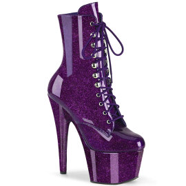 Pleaser ADORE-1020GP Botines de Plataforma de Charol con...