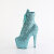 Pleaser ADORE-1020GWR Botines de Plataforma con Brillo Turquesa