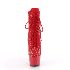Pleaser ADORE-1020RM Botines de Plataforma de cuero...