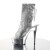 Pleaser Botín DELIGHT-1018G Purpurina Plata Metalizado EU-35 / US-5