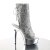 Pleaser Botín DELIGHT-1018G Purpurina Plata Metalizado EU-35 / US-5