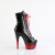Pleaser ADORE-1021BR-H Botines de Plataforma de Charol Negro