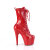 Pleaser ADORE-1040WR-HG Botines de Plataforma de Charol Rojo Hologramagráfico