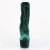 Pleaser ADORE-1045VEL Botines de Plataforma de Terciopelo Verde