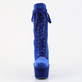 Pleaser ADORE-1045VEL Botines de Plataforma de Terciopelo...