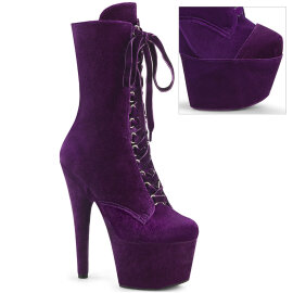 Pleaser ADORE-1045VEL Botines con Plataforma de...