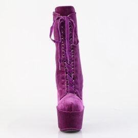 Pleaser ADORE-1045VEL Botines con Plataforma de...