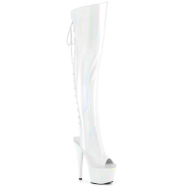 Pleaser ADORE-3019HWR Botas altas de Plataforma sobre la...