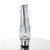 Pleaser Botín DELIGHT-1018HG Holograma Plata Metalizado EU-35 / US-5