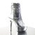 Pleaser Botín DELIGHT-1018HG Holograma Plata Metalizado EU-35 / US-5