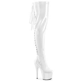 Pleaser ADORE-3063 Botas de Plataforma sobre la Rodilla...