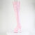 Pleaser ADORE-3850 Botas de Plataforma sobre la Rodilla de Charol con Purpurina Rosa
