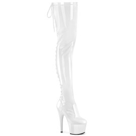 Pleaser ADORE-3850 Botas de Plataforma sobre la Rodilla...