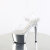 Pleaser ADORE-708 Sandalias de Plataforma Transparente Cromo Plateado
