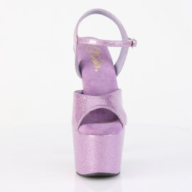 Pleaser ADORE-709GP Sandalias de Plataforma con Brillo de...