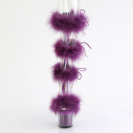 Pleaser ADORE-728F Sandalias de Plataforma transparente...