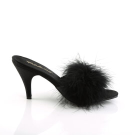 Fabulicious AMOUR-03 Zuecos Piel Sintética Negro