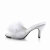 Fabulicious AMOUR-03 Zuecos Piel Sintética blanco