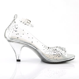 Fabulicious BELLE-330RS Sandalias Tono Claro pedrería Transparente
