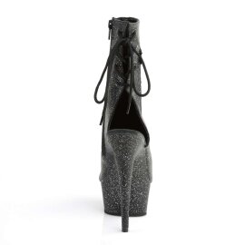 Pleaser Botín DELIGHT-1018MMG Negro Cuero Sintético EU-39 / US-9