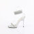 Fabulicious CHIC-40 Sandalias tejido pedrería plata