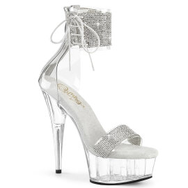 Pleaser DELIGHT-627RS Sandalias Plataforma Tono Claro...