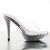 Fabulicious ELEGANT-401 Zuecos con Plataforma  Cromo Tono Claro Plata