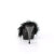 Fabulicious ELEGANT-401 Zuecos con Plataforma de Piel Sintética Negro