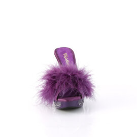 Fabulicious ELEGANT-401 Zuecos con Plataforma de Piel...