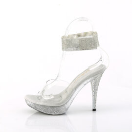 Fabulicious  ELEGANT-442 Sandalias Plataforma transparente