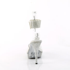 Fabulicious  ELEGANT-442 Sandalias Plataforma transparente