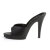 Fabulicious FLAIR-401-2 Zuecos Piel Sintética Negro