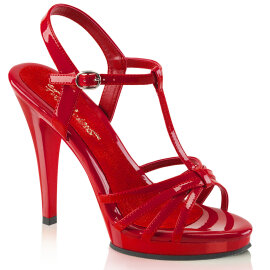 Fabulicious FLAIR-420 Sandalias  Charol Rojo
