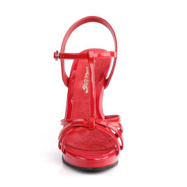 Fabulicious FLAIR-420 Sandalias  Charol Rojo